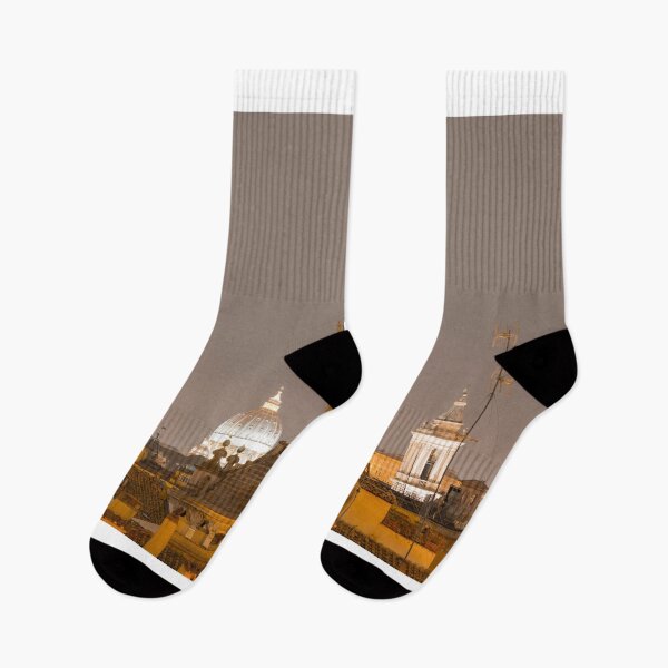 Item preview, Cityscape in Dusk with Church Tower in Dusk in Rome designed and sold by Mats Silvan.