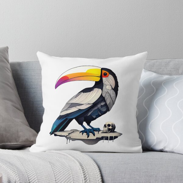Aperçu de l'œuvre Le toucan craintif mais redoutable créée et vendue par AnEmptyLake.