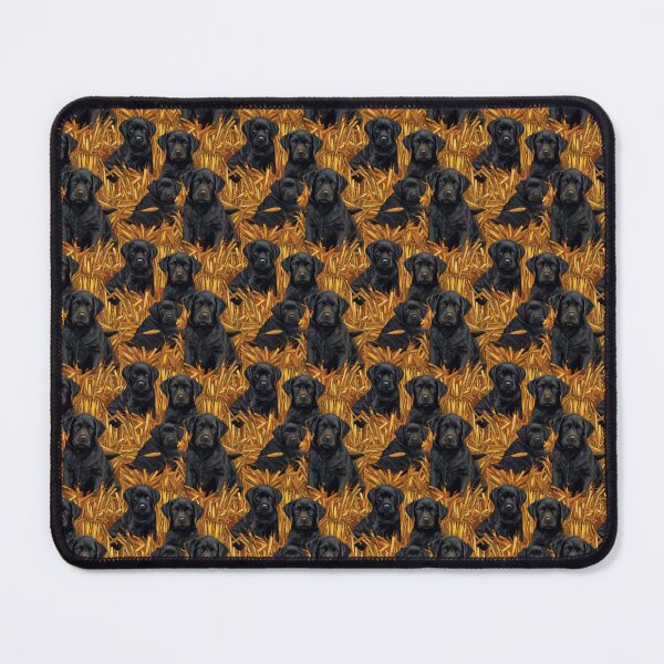 Item preview, Black Lab Puppies in the Straw (Pattern) designed and sold by Glimmer-Nest.