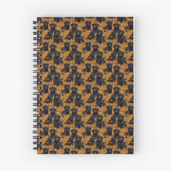 Item preview, Black Lab Puppies in the Straw (Pattern) designed and sold by Glimmer-Nest.