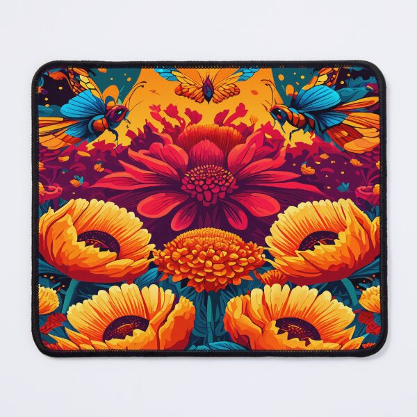 Item preview, "Winged Harmony: Bees & Butterflies" designed and sold by OBSESSIONDESIGN.