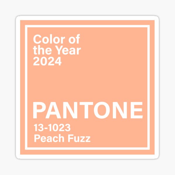 Pantone 2024 Stickers for Sale