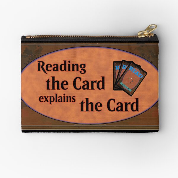 "Reading the Card explains the Card MTG Playmat" Postcard by No1Prints |  Redbubble