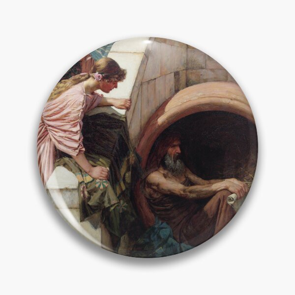 Item preview, Diogenes Lantern Seeking Truth in Shadows designed and sold by InnerCitadel.