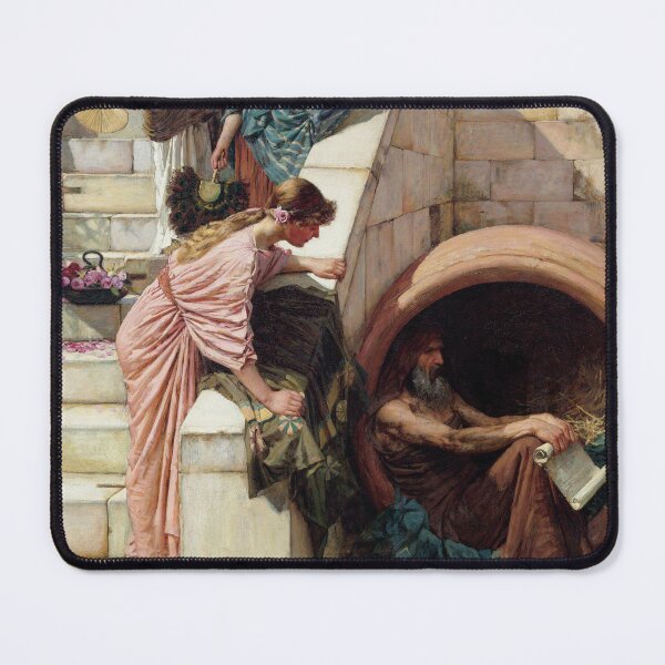 Item preview, Diogenes Lantern Seeking Truth in Shadows designed and sold by InnerCitadel.