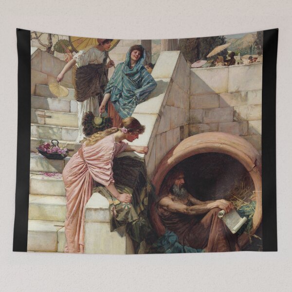 Item preview, Diogenes Lantern Seeking Truth in Shadows designed and sold by InnerCitadel.