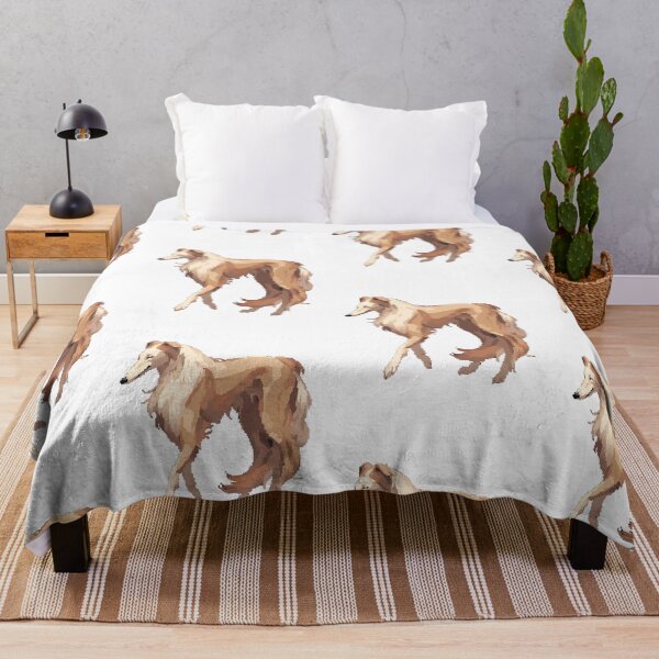 Item preview, Elegant Borzoi dog - Pixel art designed and sold by octoboobs.