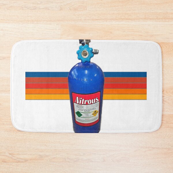 Item preview, Blue Nitrous Bottle, Car Racing, Turbo Charger, Nitrous Oxide designed and sold by BubbaCommerce.