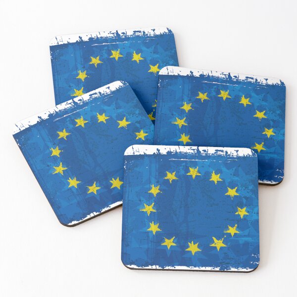 Artikelvorschau, Retro-Flagge der Europäischen Union – Europa – offizielle EU-Flagge entworfen und verkauft von Islanr.