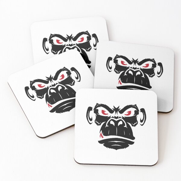 Item preview, Angry Gorilla Face International Monkey Day Gorilla Lovers Gift designed and sold by AstroShop1.