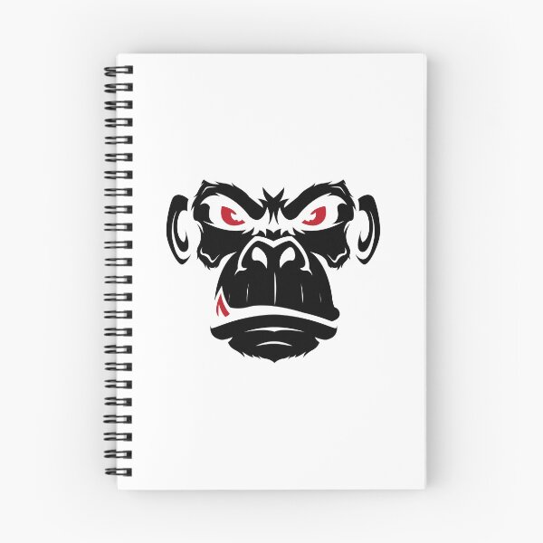 Item preview, Angry Gorilla Face International Monkey Day Gorilla Lovers Gift designed and sold by AstroShop1.