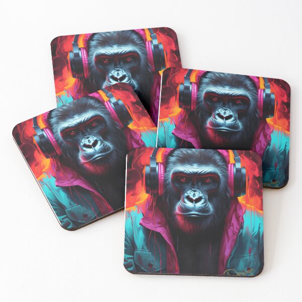 Item preview, Rhythmic Roar: The Groove Gorilla designed and sold by LaabsDesign.