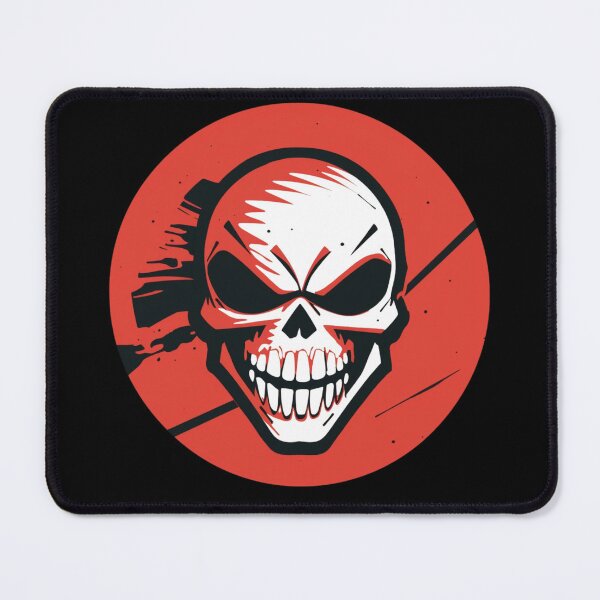 Item preview, Skull logo red designed and sold by diddlysquid.