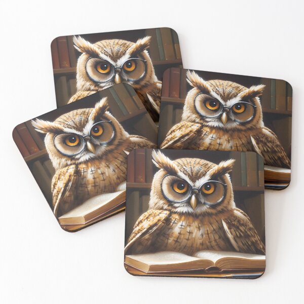 Item preview, Owl's Reading Retreat designed and sold by VividArtVisions.