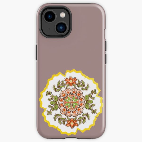 yellow flower iPhone Tough Case