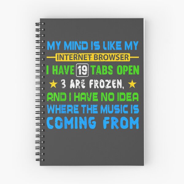 Item preview, my mind is like an internet browser designed and sold by skeastore.