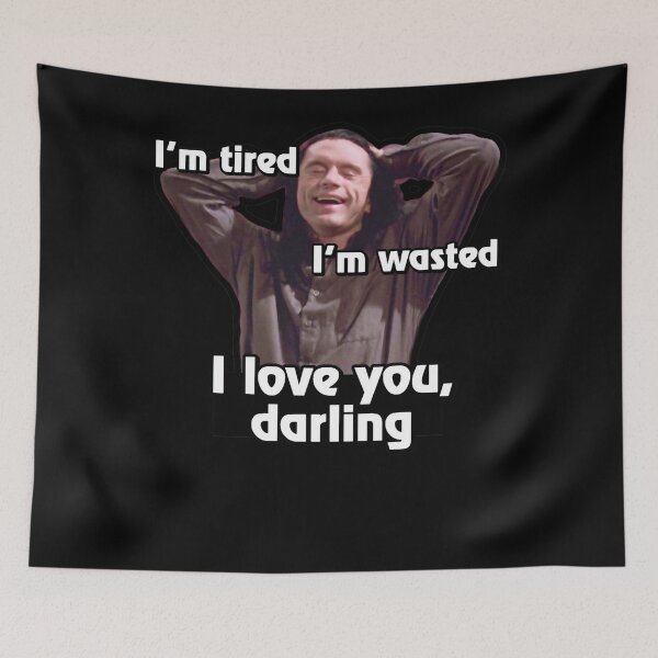 Item preview, Johnny is tired, wasted and full of love designed and sold by lettersorenyu.