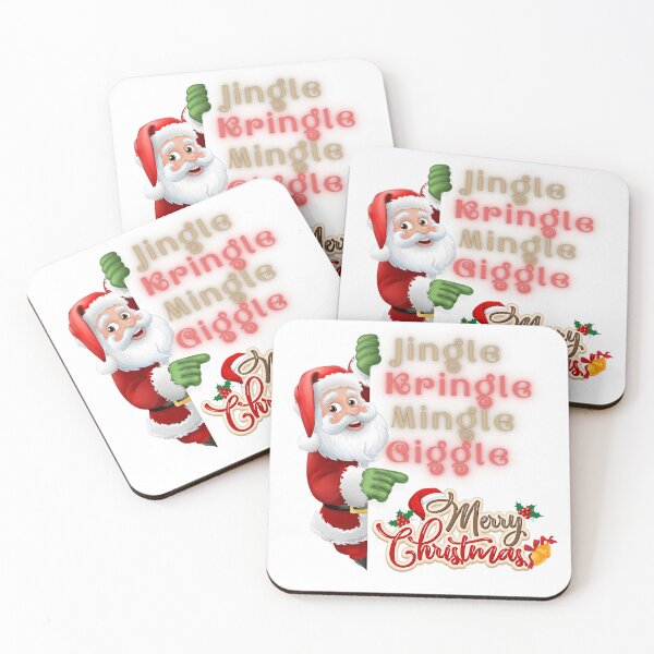 Item preview, Jingle, Kringle, Mingle, Giggle, Merry Christmas designed and sold by Athieoshop.