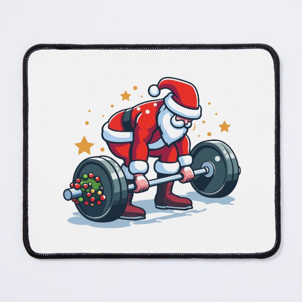 Item preview,  Santa Claus working out designed and sold by TomTeeShop01.
