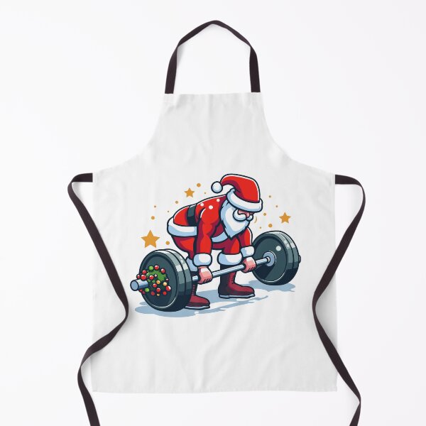 Item preview, Santa Claus working out designed and sold by TomTeeShop01.