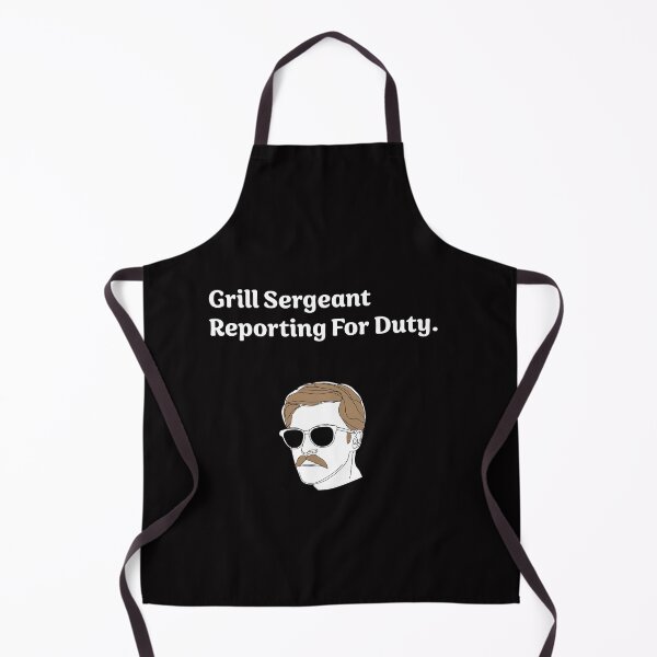 Item preview, Grill Sergeant: Reporting for Duty designed and sold by inthelandofshum.