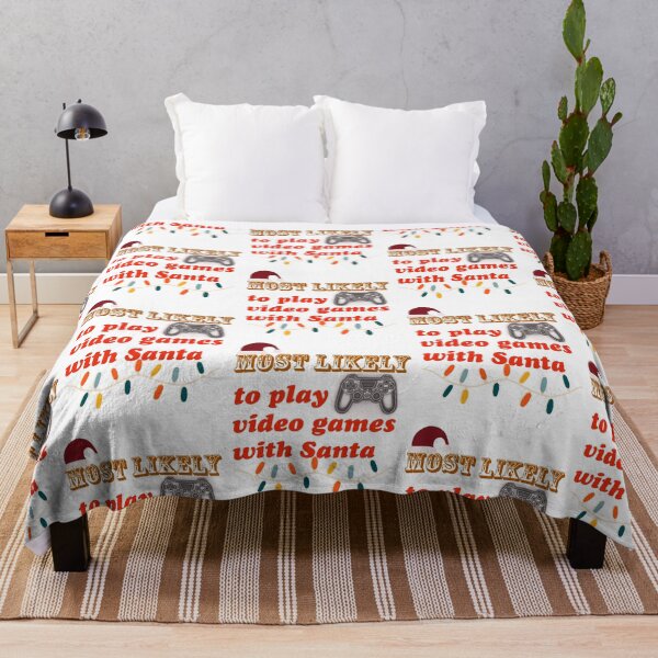 Item preview, Most likely to play video games with Santa designed and sold by Azrou shop.