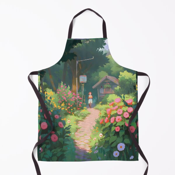 Item preview, Anime village path- Pixel art designed and sold by octoboobs.