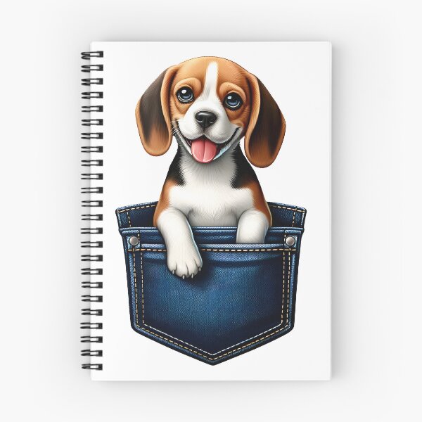Item preview, dog in pocket, Beagle designed and sold by Truck Stop One.