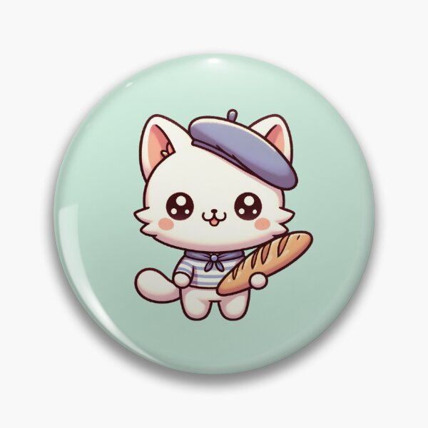 Item preview, Monsieur Meow’s Baguette designed and sold by the-lamplighter.
