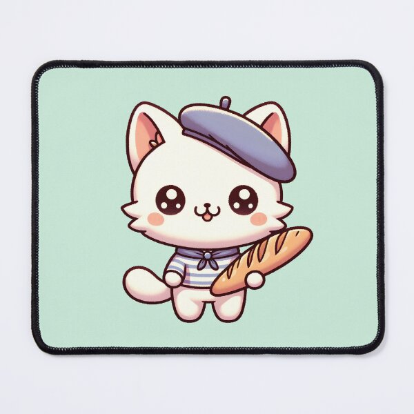 Item preview, Monsieur Meow’s Baguette designed and sold by the-lamplighter.