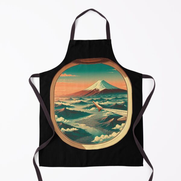 Item preview, Airplane Window Fuji Mountain designed and sold by devonclemon.