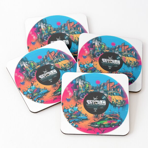 Item preview, A graffiti-adorned vinyl  designed and sold by Cars-Audio-Fans.
