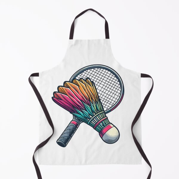 Item preview, Badminton racket and shuttlecock (Version Two) designed and sold by Abstractionaly.