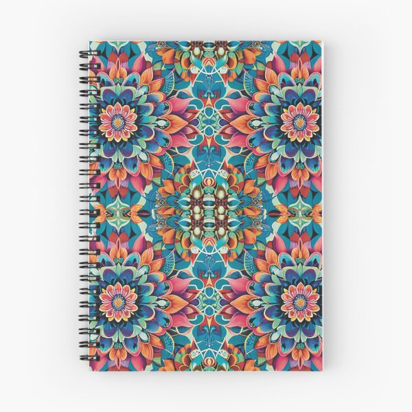 Item preview, Detailed, floral repeating design , kalidescope, pattern, tile designed and sold by Liz Loasby.