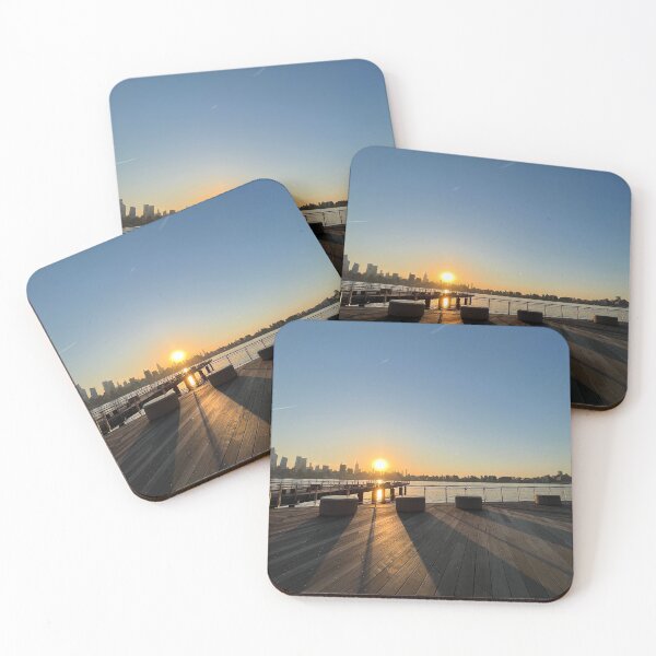 Item preview, Sunrise in Hoboken  designed and sold by acreekmore4.