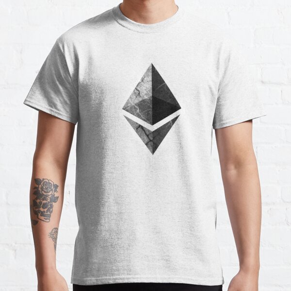 Crypto T-shirt Cryptocurrency ETH T-shirt "Ethereum logo" Classic T-Shirt