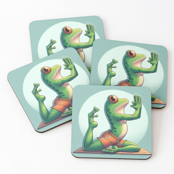 Item preview, frog yoga designed and sold by Greydate.