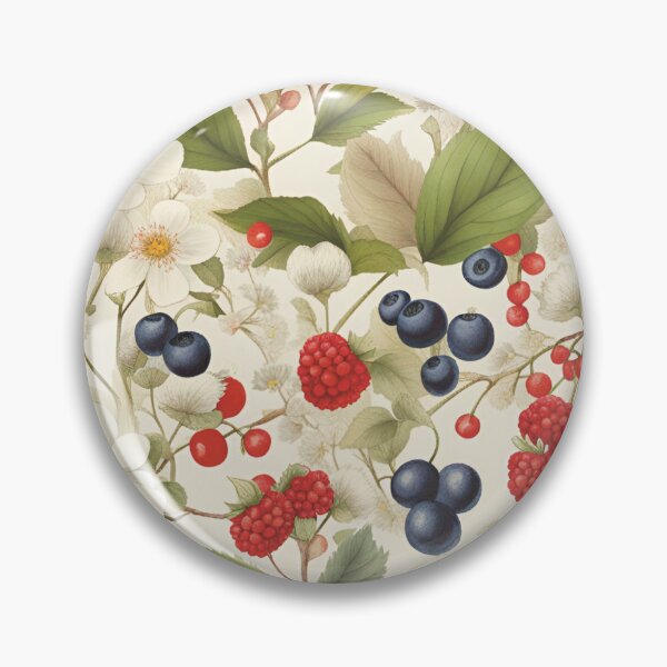 Item preview, Berries and flowers design designed and sold by Liz Loasby.