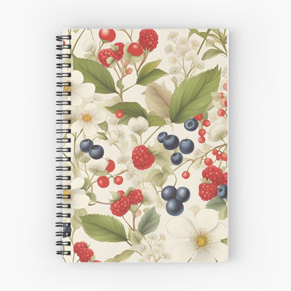 Item preview, Berries and flowers design designed and sold by Liz Loasby.