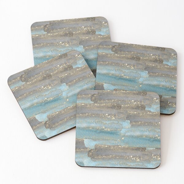 Item preview, Blue Golden Glitter designed and sold by ytdream.