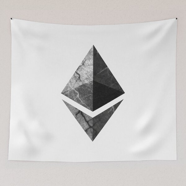 Item preview, Crypto T-shirt Cryptocurrency ETH T-shirt "Ethereum logo" designed and sold by flexify.