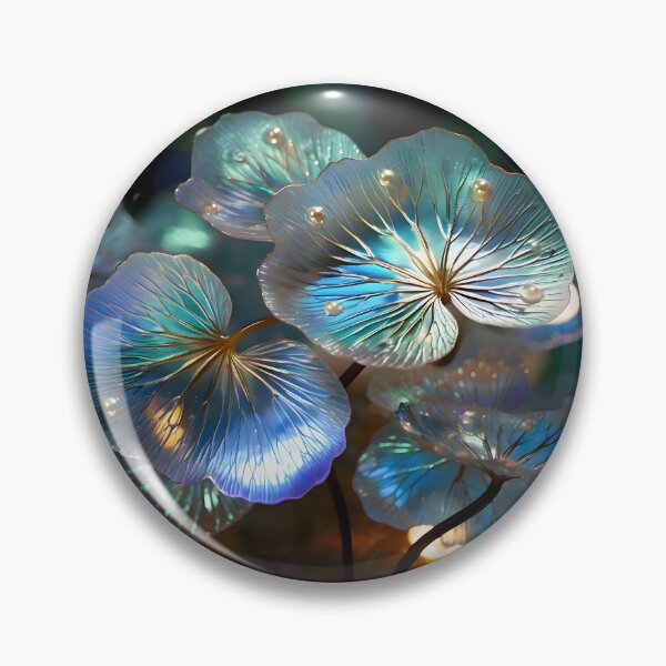Item preview, Glimmering Pearls: Enchanting Foliage's Delight designed and sold by AI-Only Creations.