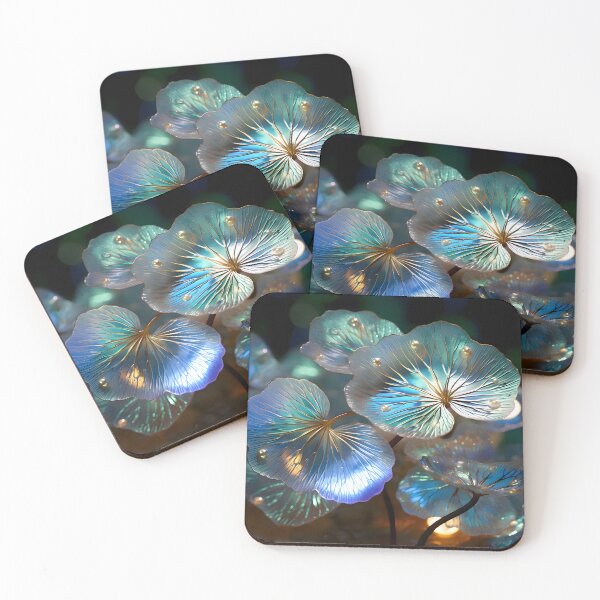 Item preview, Glimmering Pearls: Enchanting Foliage's Delight designed and sold by AI-Only Creations.