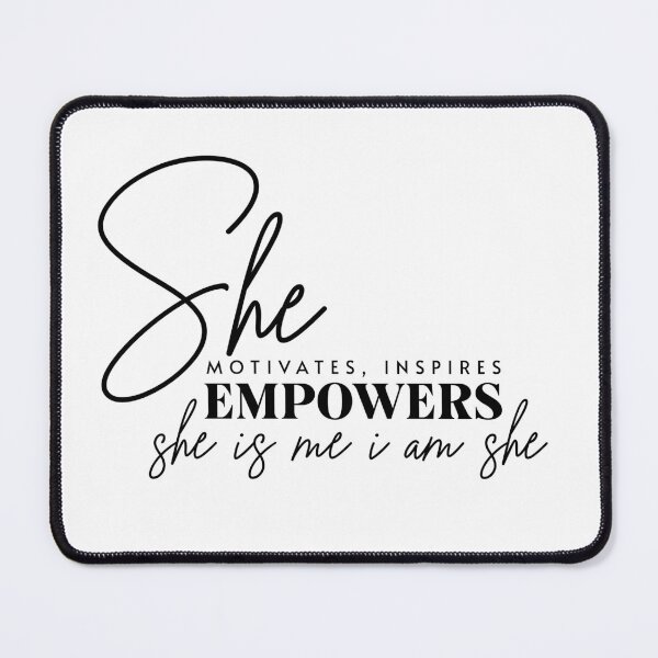 Item preview, She empowers - Never stop dream - Never give up surrender - Never have i ever - never gonna give you up - Its okay not to be okay designed and sold by JansenGS.