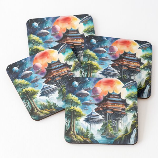 Item preview, On stilts spaceport designed and sold by JulieMezuaAutriceImagesIntérieuresViaIA.