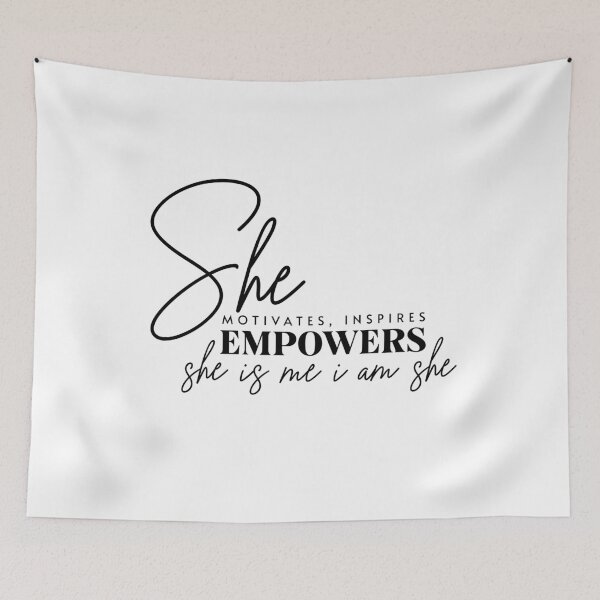 Item preview, She empowers - Never stop dream - Never give up surrender - Never have i ever - never gonna give you up - Its okay not to be okay designed and sold by JansenGS.