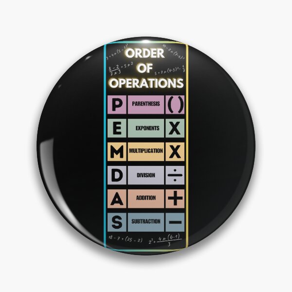 Item preview, Master PEMDAS with Our Order of Operations designed and sold by ieluxury.
