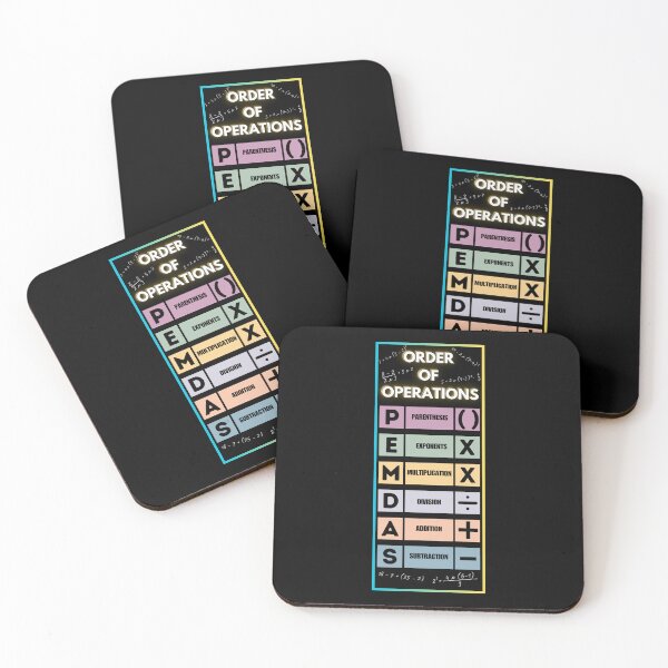 Item preview, Master PEMDAS with Our Order of Operations designed and sold by ieluxury.