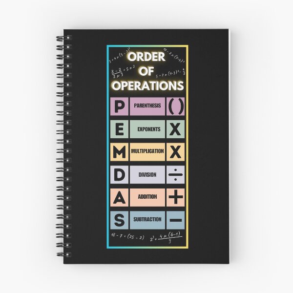 Item preview, Master PEMDAS with Our Order of Operations designed and sold by ieluxury.