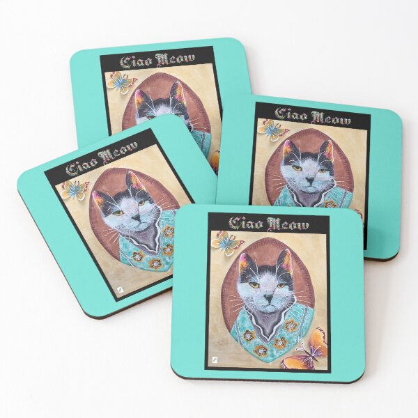 Item preview, Ciao Meow is delighted to meet you. designed and sold by Fur In Your Face ART.